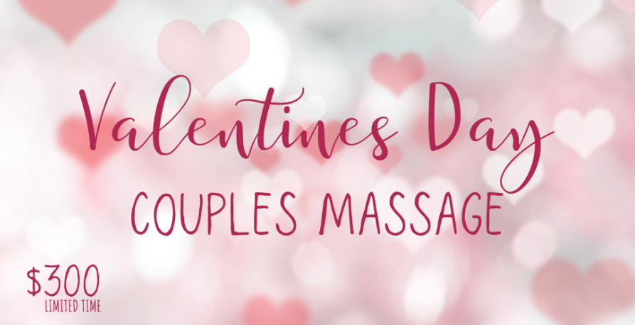 Valentine’s Day Couples Massage